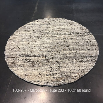Morrocan - Taupe 203 - 160x160cm round 