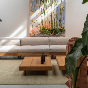 Rani lines - wool bamboo - 488 - 210x435cm