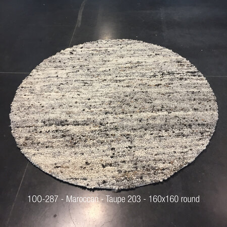 Morrocan - Taupe 203 - 160x160cm round 