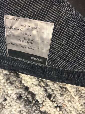 Morrocan - Taupe 203 - 160x160cm round 