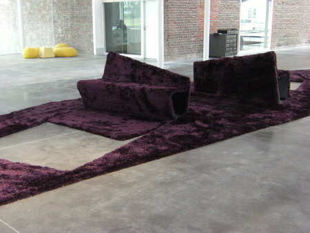 Galaxy - Aubergine - 320x1270cm special shape