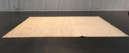 Raja Silk Flower design - w.75/s.701 - 280x480cm