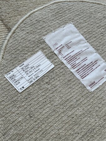 KEI Natural undyed colour - organic size 190x280