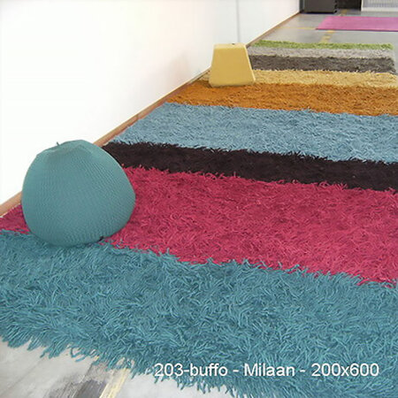 Vintage Buffo - Multicolour - 200x600cm