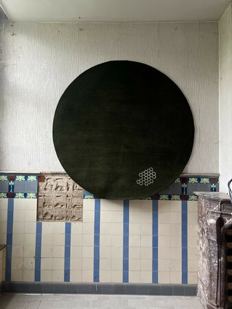 Rani Honeycomb - 3B07 wool/1K01 silk - 190x190cm round