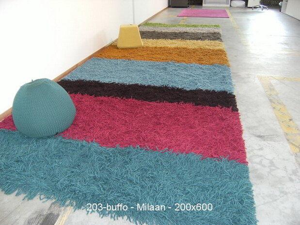 Buffo - Multicolour - 200x600cm