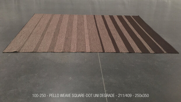 PELLO WEAVE - 211/409- SQUARE DOT UNI DEGRADE - 250x350cm