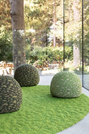 Earth - Moss - 200X200cm Round