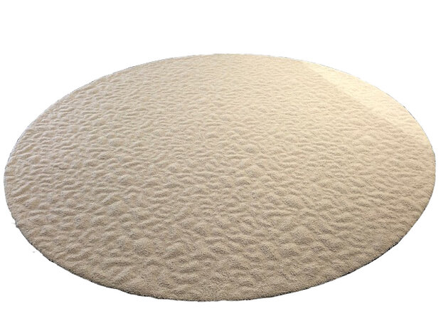 EARTH - Sand - 350x350cm round