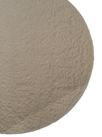 EARTH - Sand - 350x350cm round