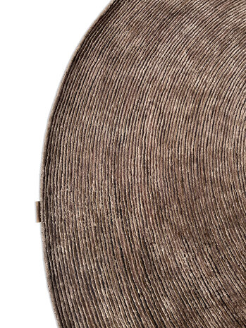 Vlas - Beige - 300cm round