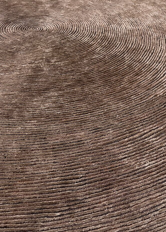 Vlas - Beige - 300cm round