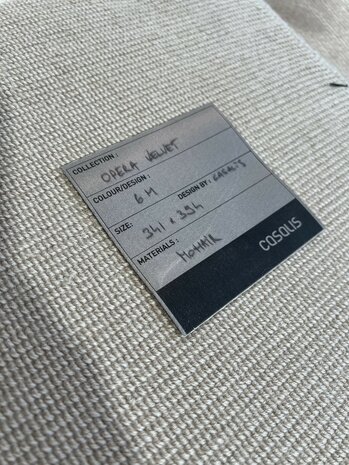 Opera Velvet 10mm -  6M beige without fringes-340x395