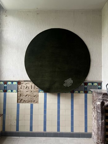 Rani Honeycomb - 3B07 wool/1K01 silk - 190x190cm round