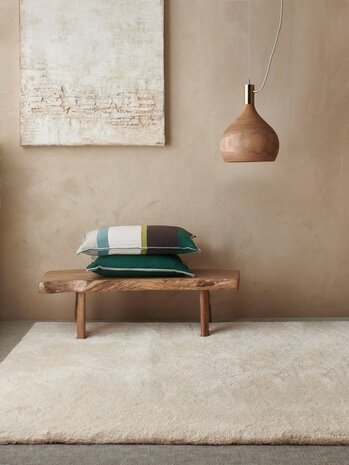 Caro rug, limited colour Beige F